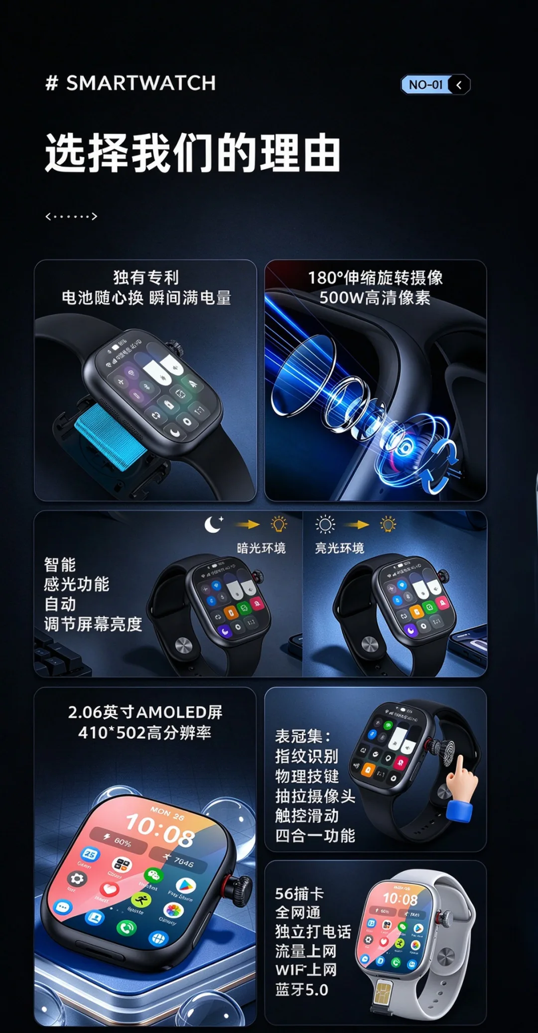 小兔智能手表CD56
