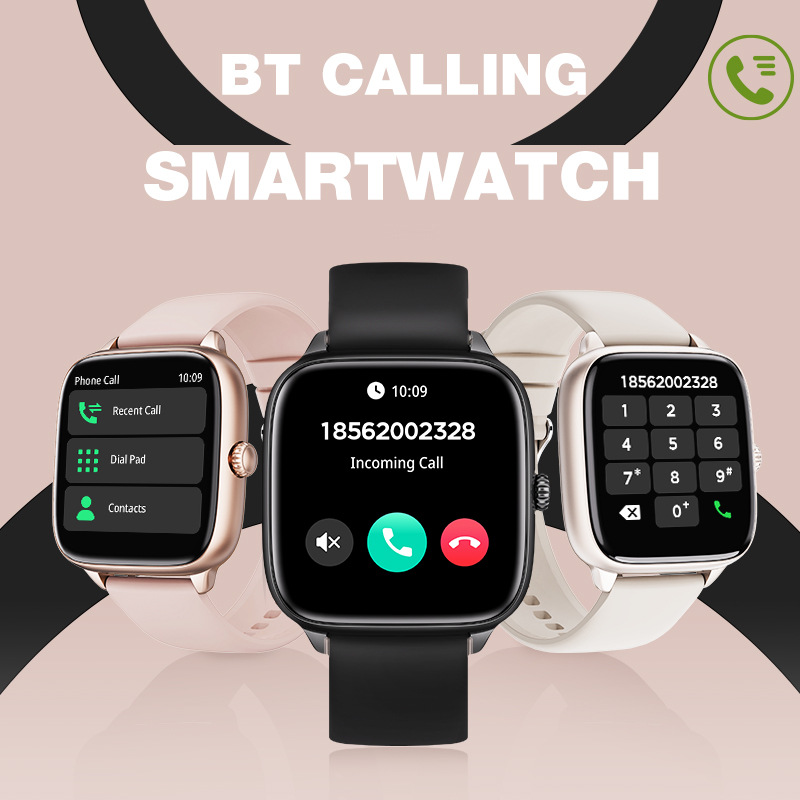 Smart Watch T70 Voice Call Heart Rate Blood Pressure Women's Health Bluetooth Sports Watch - 图片 2