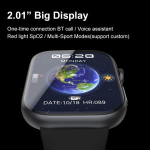 T8 PLUS Bluetooth call smart watch multiple sports mode heart rate blood pressure monitoring smart watch